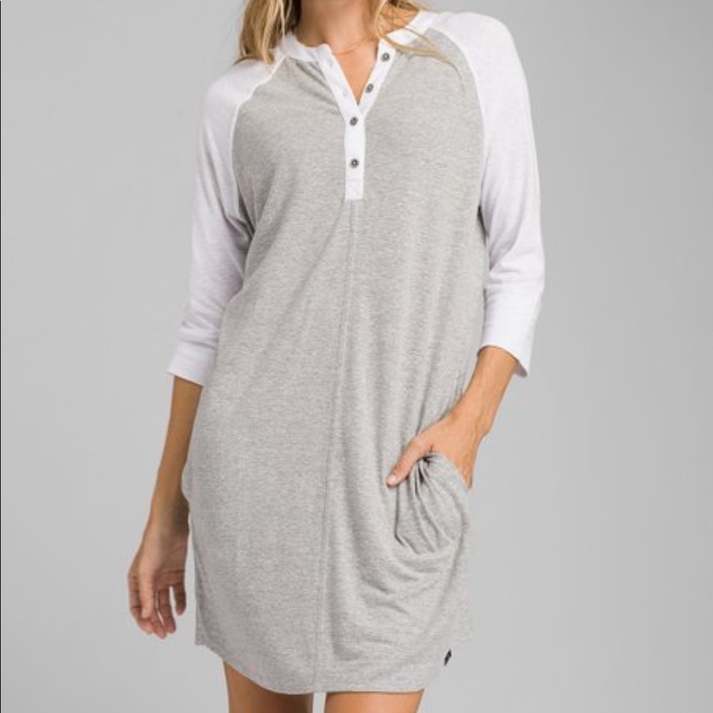 Prana Cozy Up Henley Dress